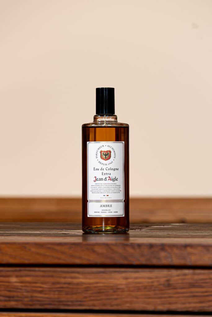 Eau de Cologne « Ambre » (250 ml)- Jean d'Aigle