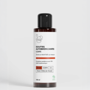 Gouttes autobronzantes corps – Bronzage naturel progressif | Clémence & Vivien